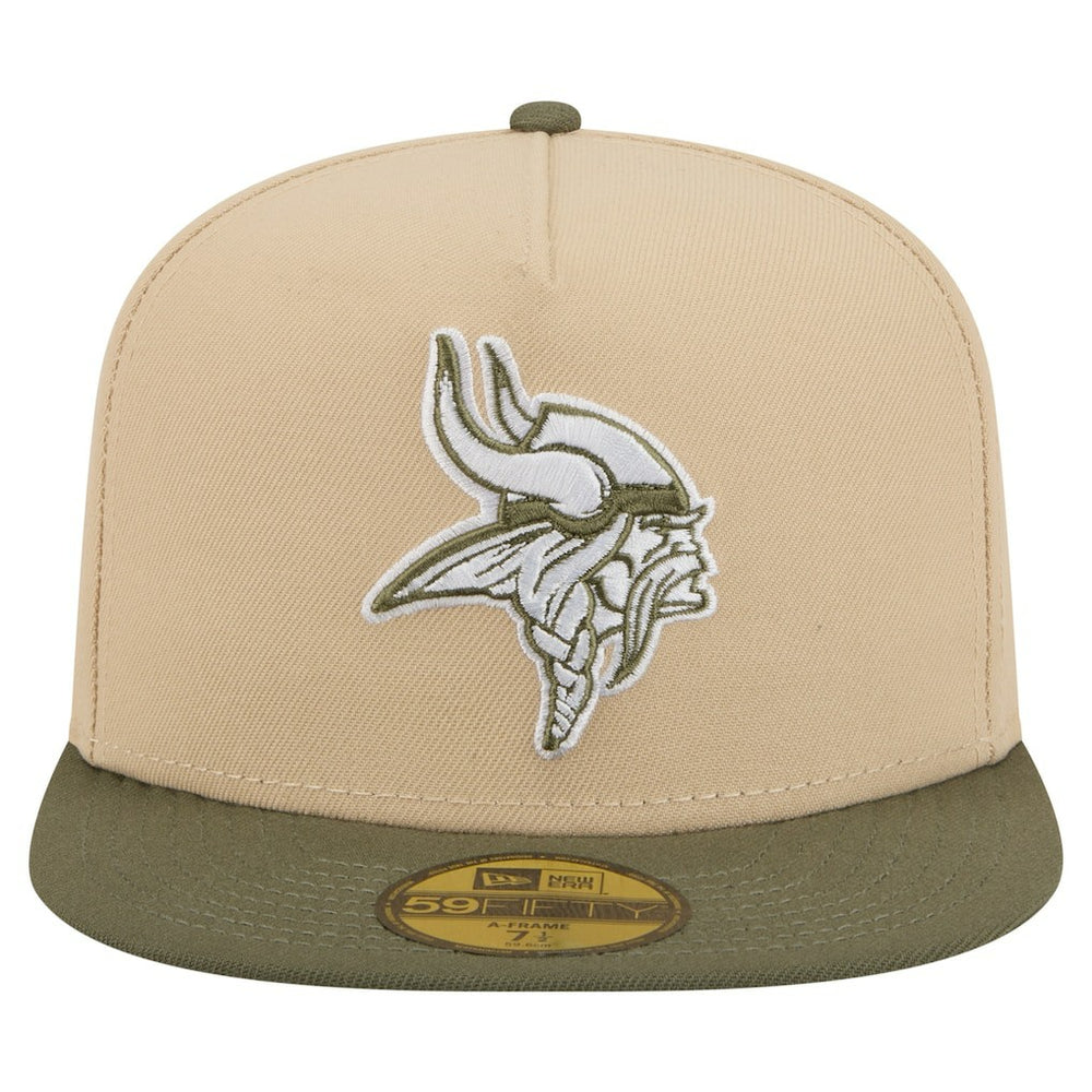 NFL Minnesota Vikings Color Pack A-Frame 59FIFTY Fitted Hat