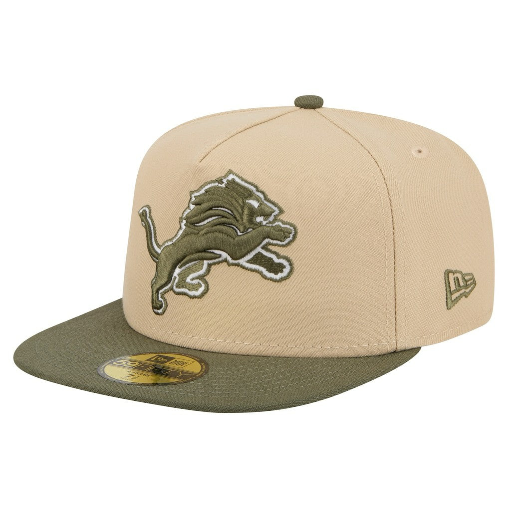 NFL Detroit Lions Color Pack A-Frame 59FIFTY Fitted Hat