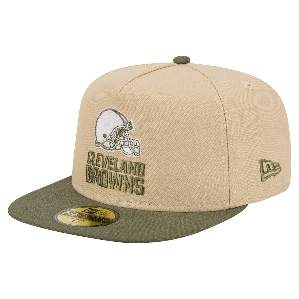 NFL Cleveland Browns Color Pack A-Frame 59FIFTY Fitted Hat
