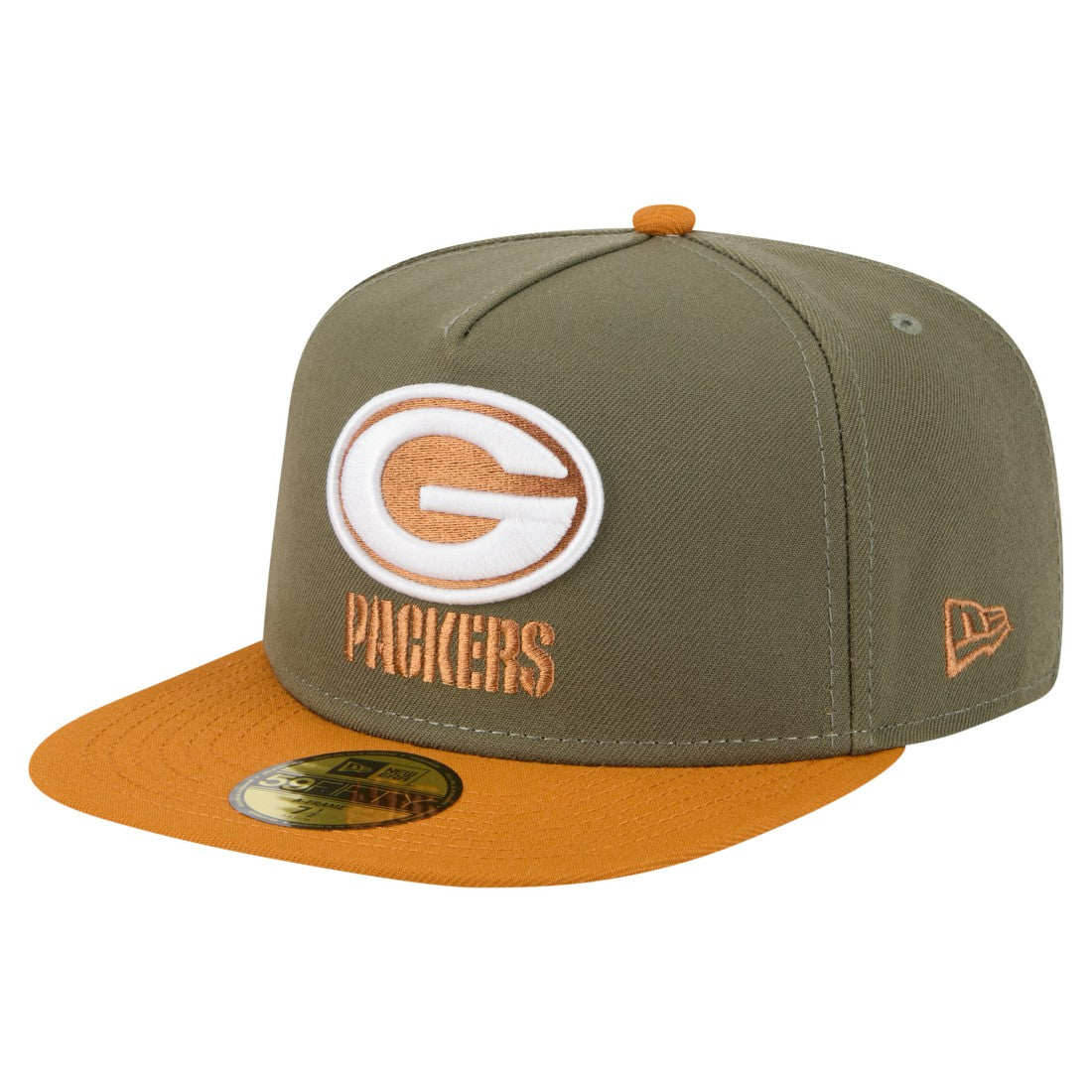 NFL Green Bay Packers Color Pack A-Frame 59FIFTY Fitted Hat