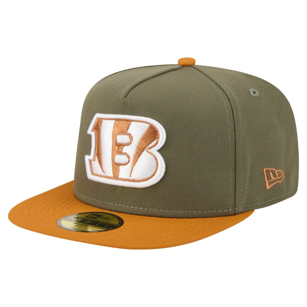 NFL Cincinnati Bengals Color Pack A-Frame 59FIFTY Fitted Hat
