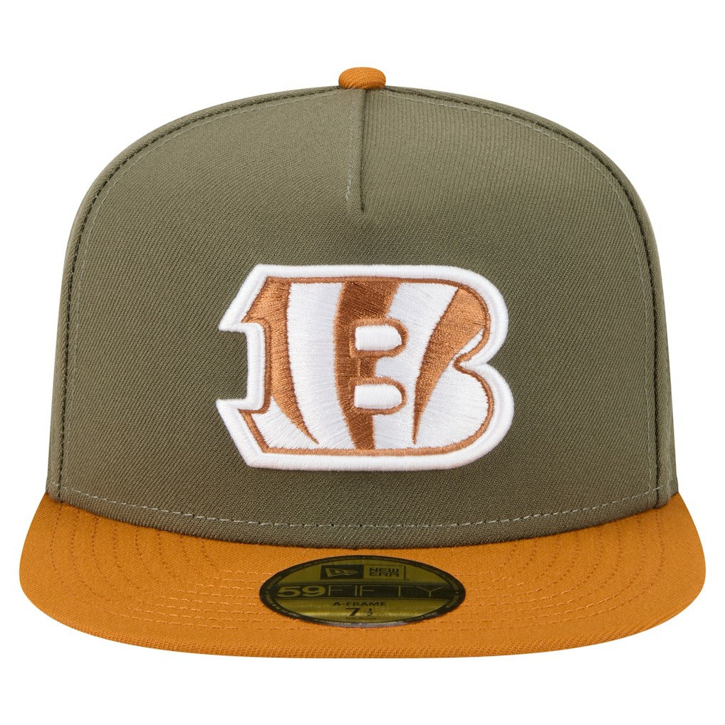 NFL Cincinnati Bengals Color Pack A-Frame 59FIFTY Fitted Hat
