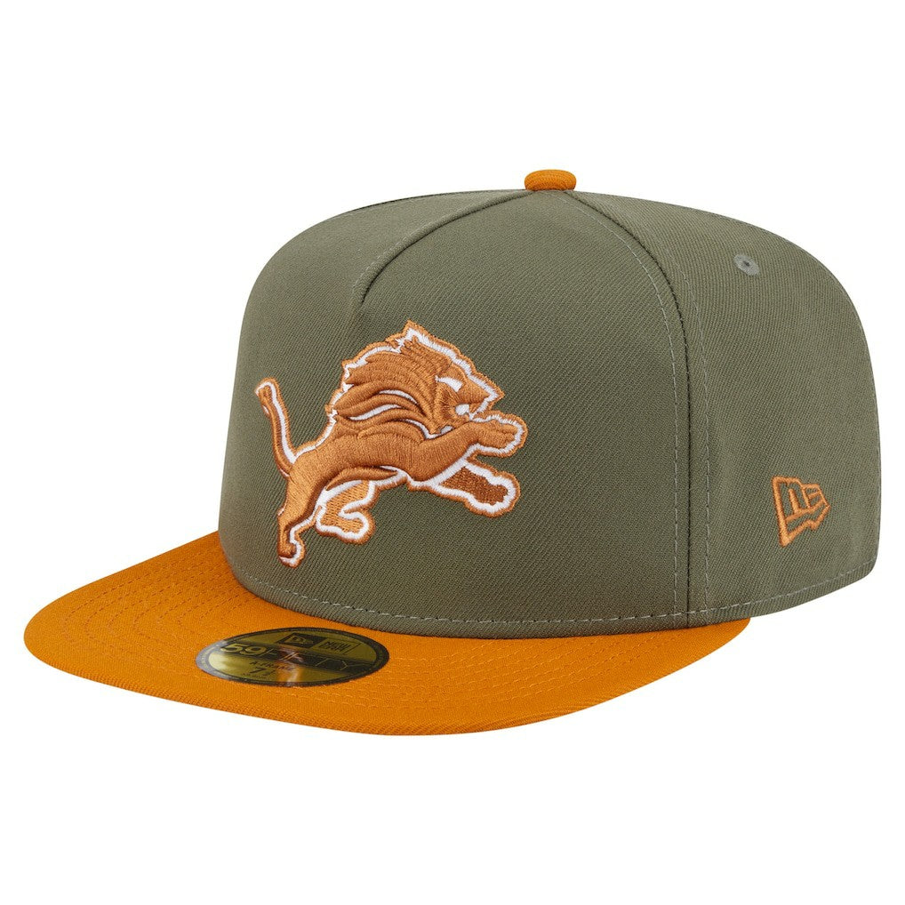 NFL Detroit Lions Color Pack A-Frame 59FIFTY Fitted Hat