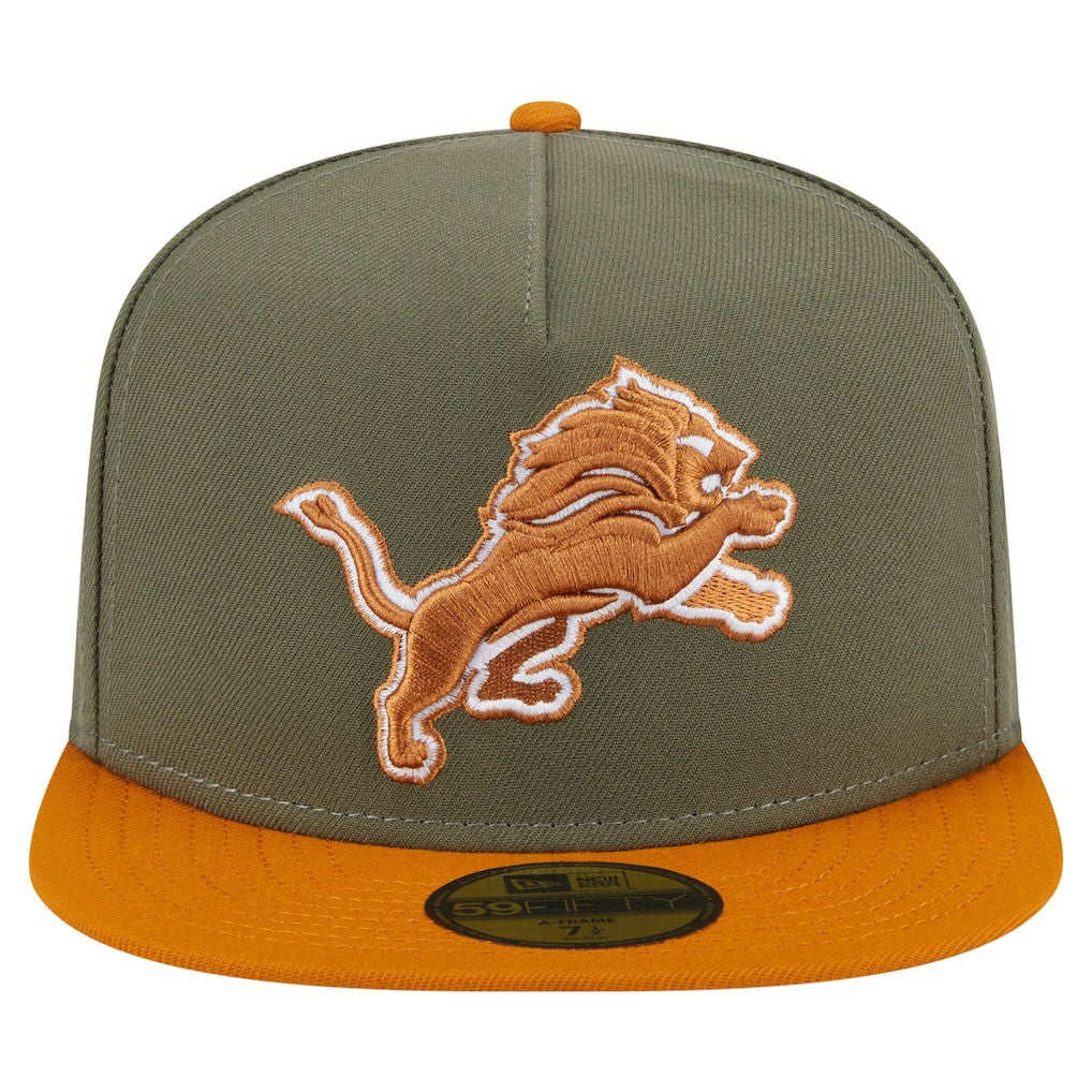 NFL Detroit Lions Color Pack A-Frame 59FIFTY Fitted Hat