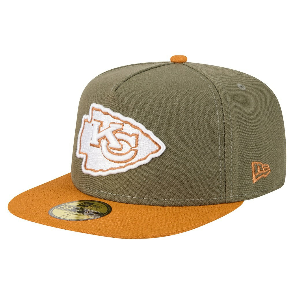 NFL Kansas City Chiefs Color Pack A-Frame 59FIFTY Fitted Hat