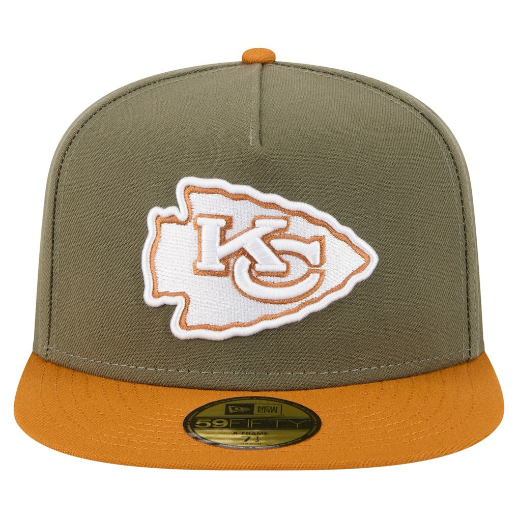 NFL Kansas City Chiefs Color Pack A-Frame 59FIFTY Fitted Hat