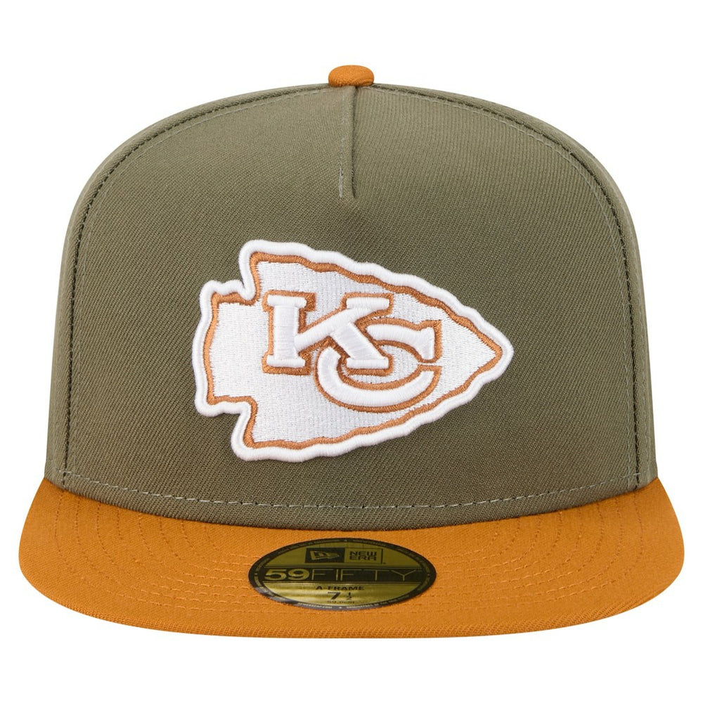 NFL Kansas City Chiefs Color Pack A-Frame 59FIFTY Fitted Hat