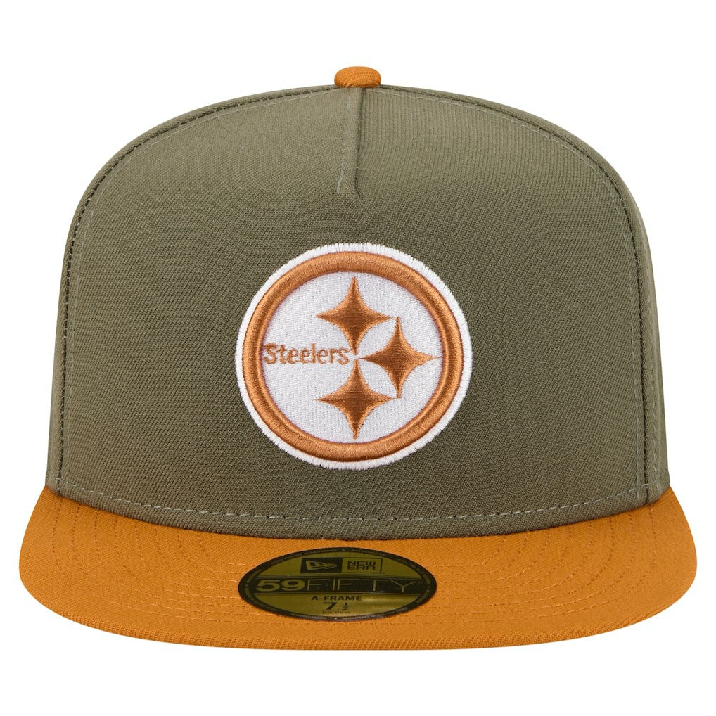 NFL Pittsburgh Steelers Color Pack A-Frame 59FIFTY Fitted Hat