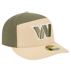 NFL Washington Commanders Two-Tone Color Pack Split Panel 59FIFTY Fitted Hat