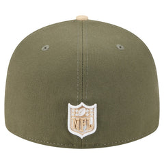 NFL Washington Commanders Two-Tone Color Pack Split Panel 59FIFTY Fitted Hat