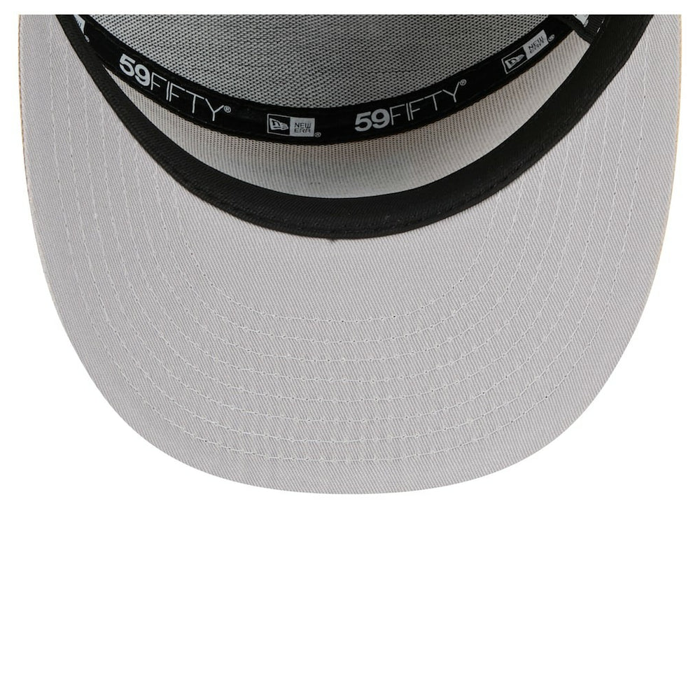 NFL Las Vegas Raiders Two-Tone Color Pack Split Panel 59FIFTY Fitted Hat