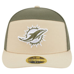 NFL Miami Dolphins Two-Tone Color Pack Split Panel 59FIFTY Fitted Hat