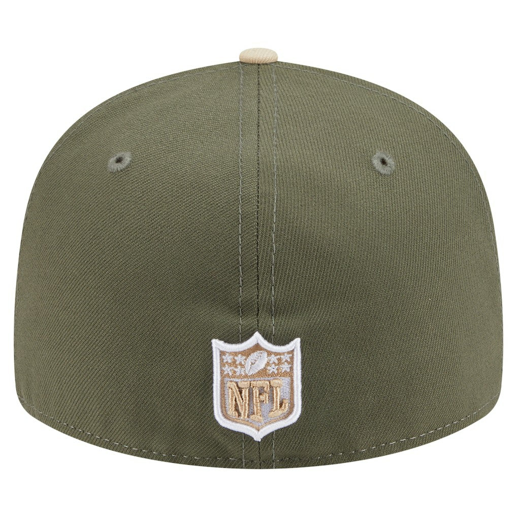 NFL Miami Dolphins Two-Tone Color Pack Split Panel 59FIFTY Fitted Hat