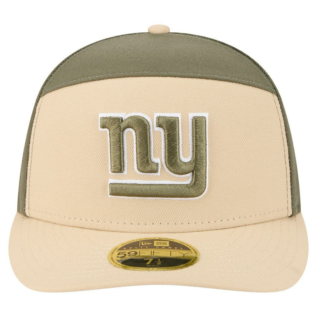 NFL New York Giants Two-Tone Color Pack Split Panel 59FIFTY Fitted Hat