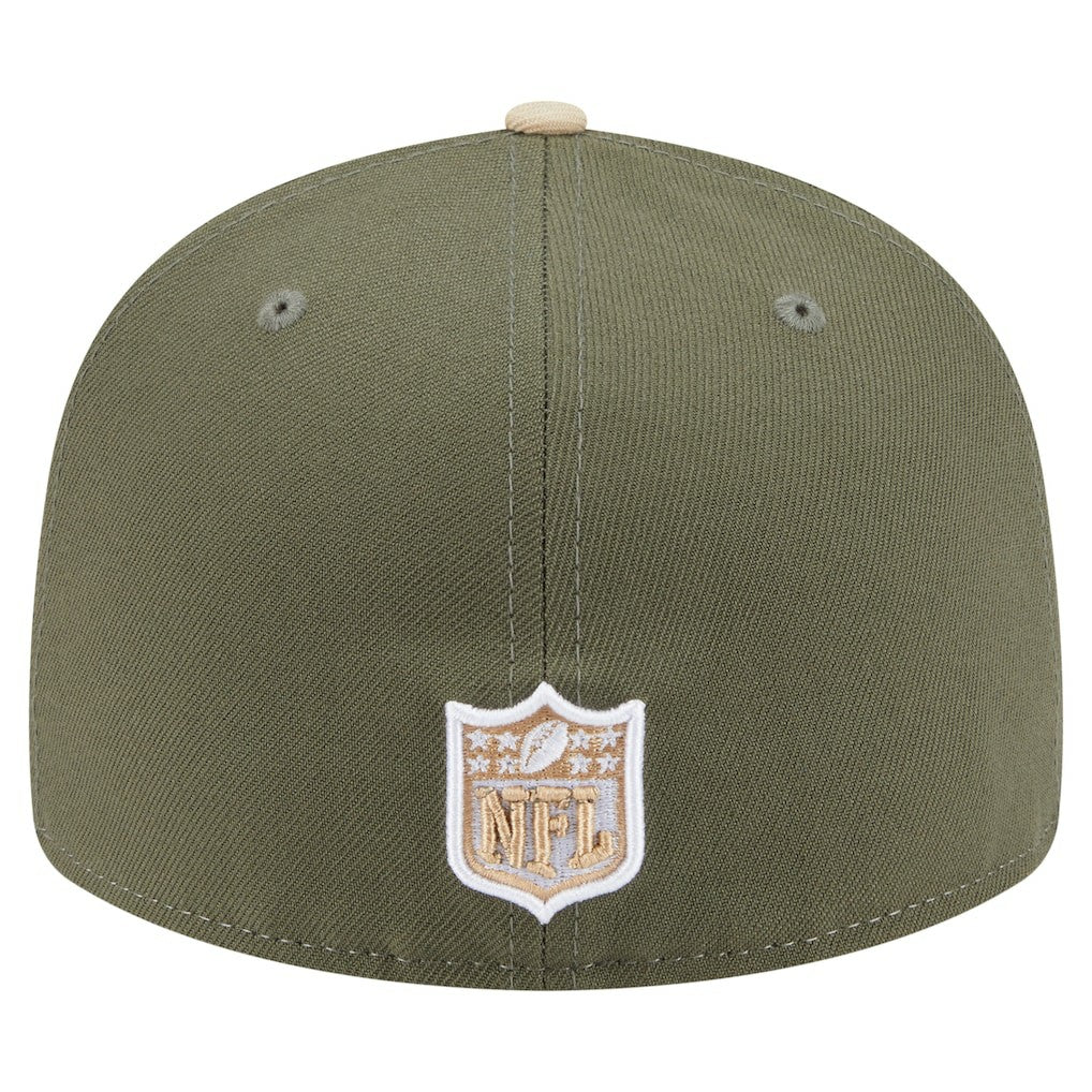 NFL Philadelphia Eagles Two-Tone Color Pack Split Panel 59FIFTY Fitted Hat