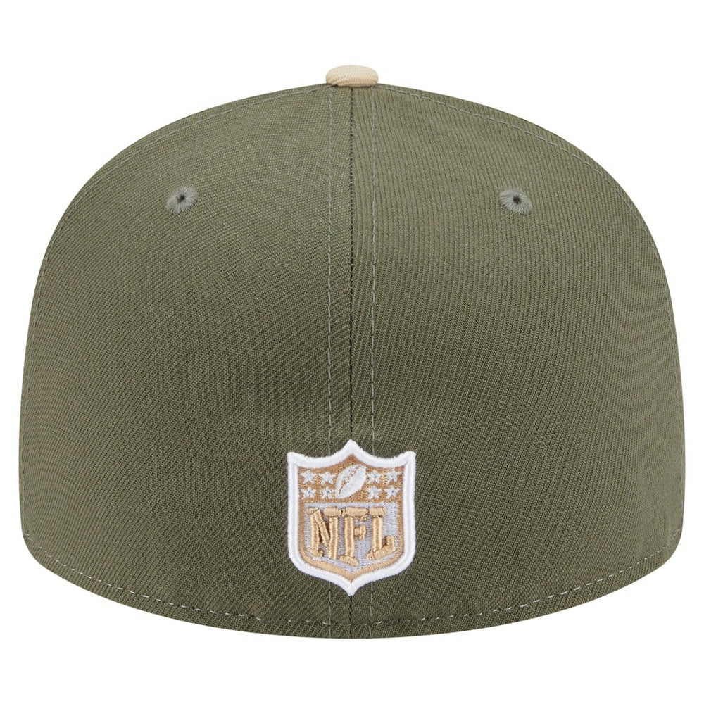 NFL Philadelphia Eagles Two-Tone Color Pack Split Panel 59FIFTY Fitted Hat