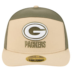 NFL Green Bay Packers Two-Tone Color Pack Split Panel 59FIFTY Fitted Hat