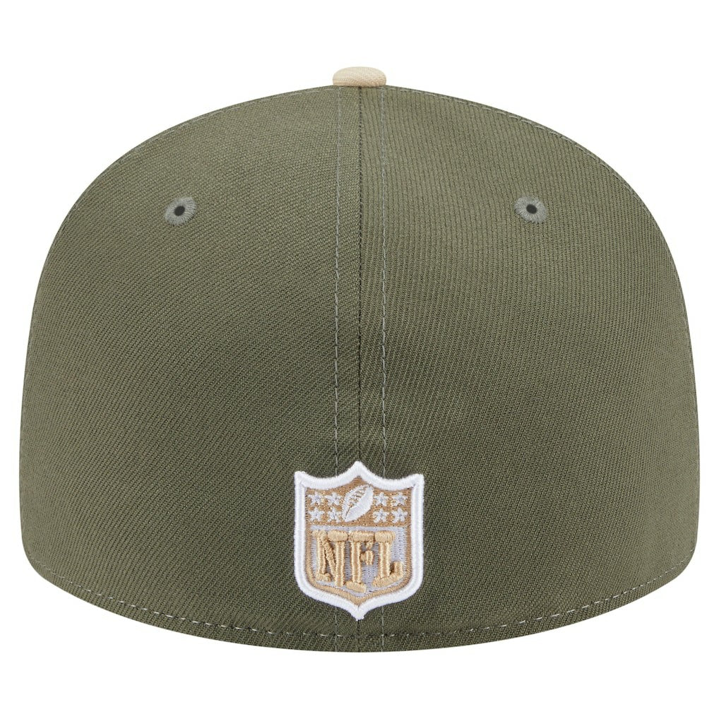 NFL Detroit Lions Two-Tone Color Pack Split Panel 59FIFTY Fitted Hat