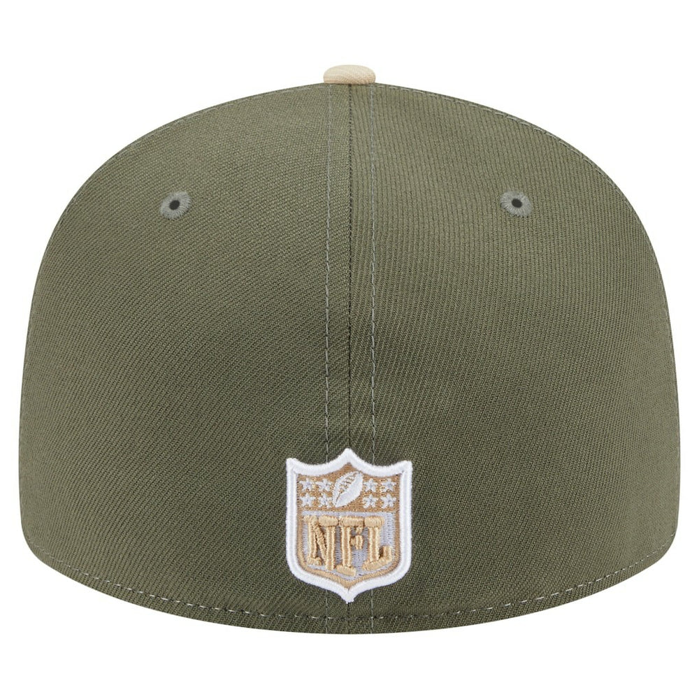 NFL Detroit Lions Two-Tone Color Pack Split Panel 59FIFTY Fitted Hat