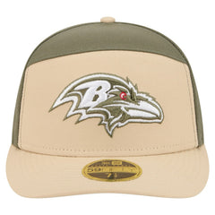 NFL Baltimore Ravens Color Pack Split Panel 59FIFTY Fitted Hat