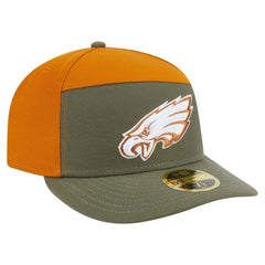 NFL Philadelphia Eagles Two-Tone Color Pack Split Panel 59FIFTY Fitted Hat