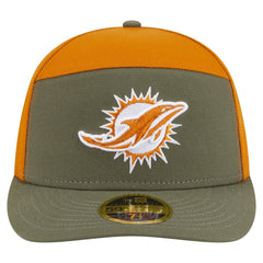 NFL Miami Dolphins Two-Tone Color Pack Split Panel 59FIFTY Fitted Hat