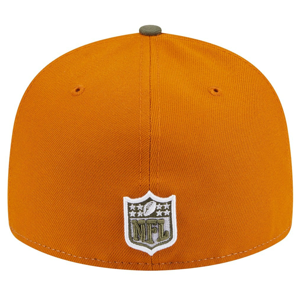 NFL Las Vegas Raiders Two-Tone Color Pack Split Panel 59FIFTY Fitted Hat