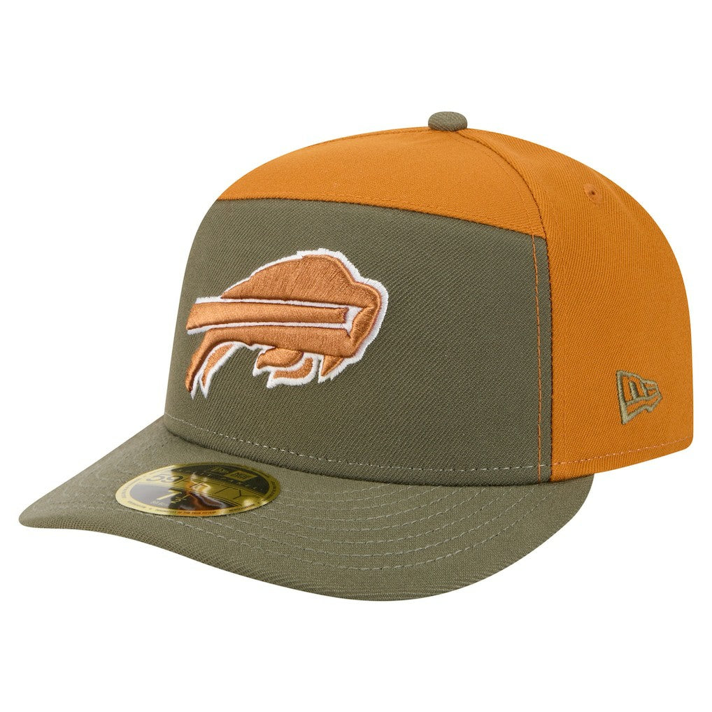 NFL Buffalo Bills Two-Tone Color Pack Split Panel 59FIFTY Fitted Hat