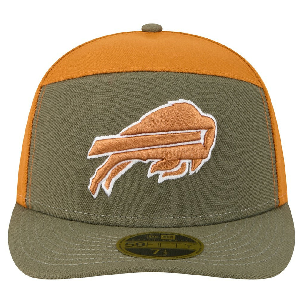 NFL Buffalo Bills Two-Tone Color Pack Split Panel 59FIFTY Fitted Hat