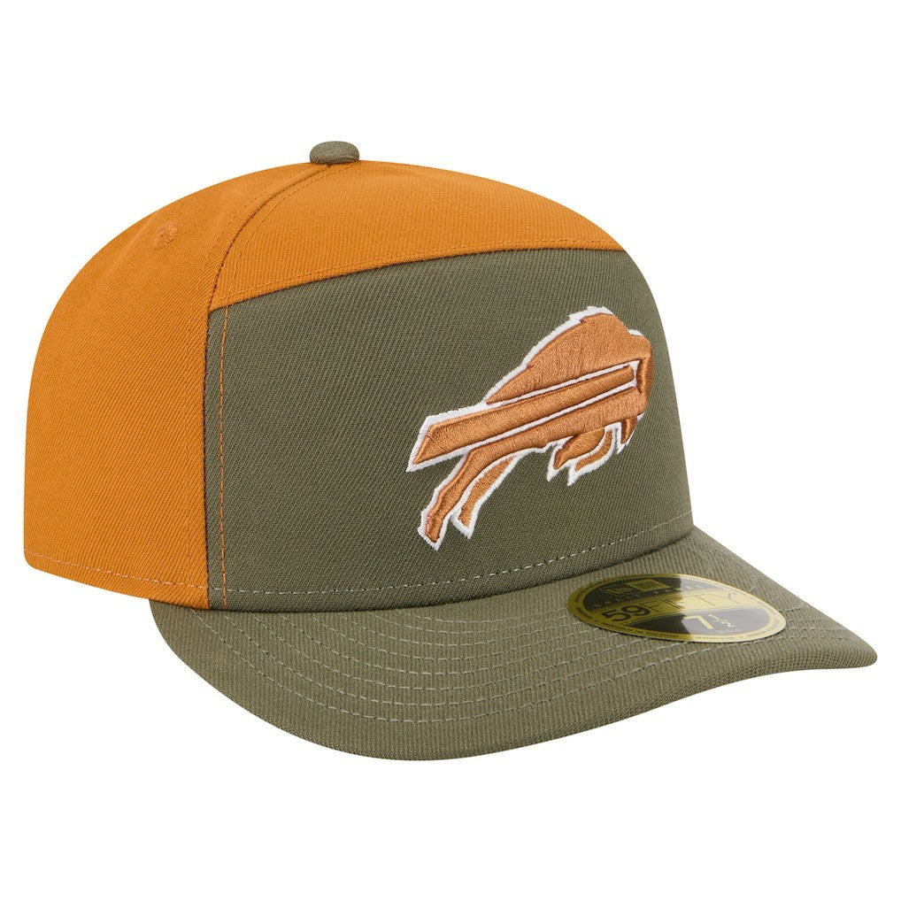 NFL Buffalo Bills Two-Tone Color Pack Split Panel 59FIFTY Fitted Hat