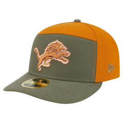 NFL Detroit Lions Two-Tone Color Pack Split Panel 59FIFTY Fitted Hat