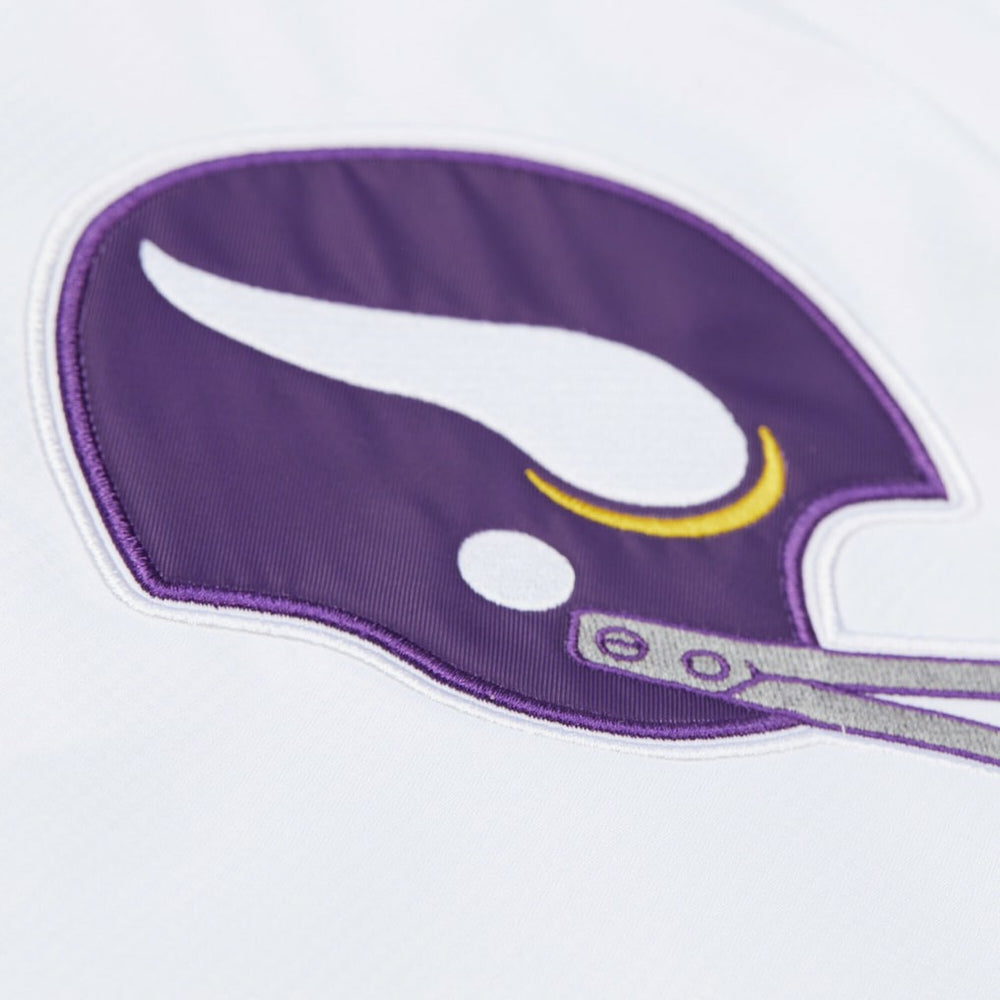 NFL Minnesota Vikings Vintage Logo Coaches Full-Snap Hoodie Jacket