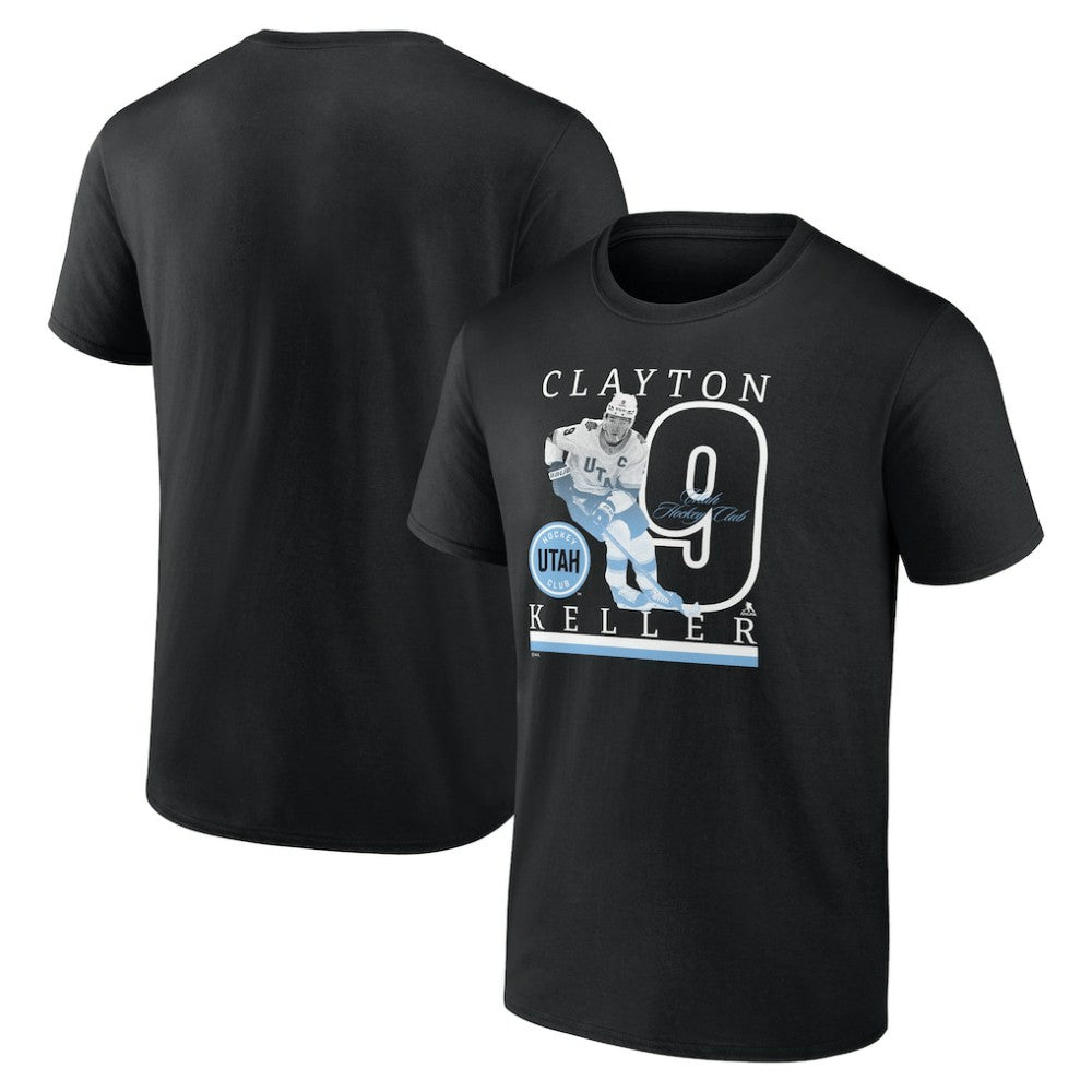 Clayton Keller Utah Mammoth Fanatics Player Graphic T-Shirt