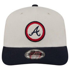 Atlanta Braves Loyal 9SEVENTY Adjustable Hat - Cream | New Era