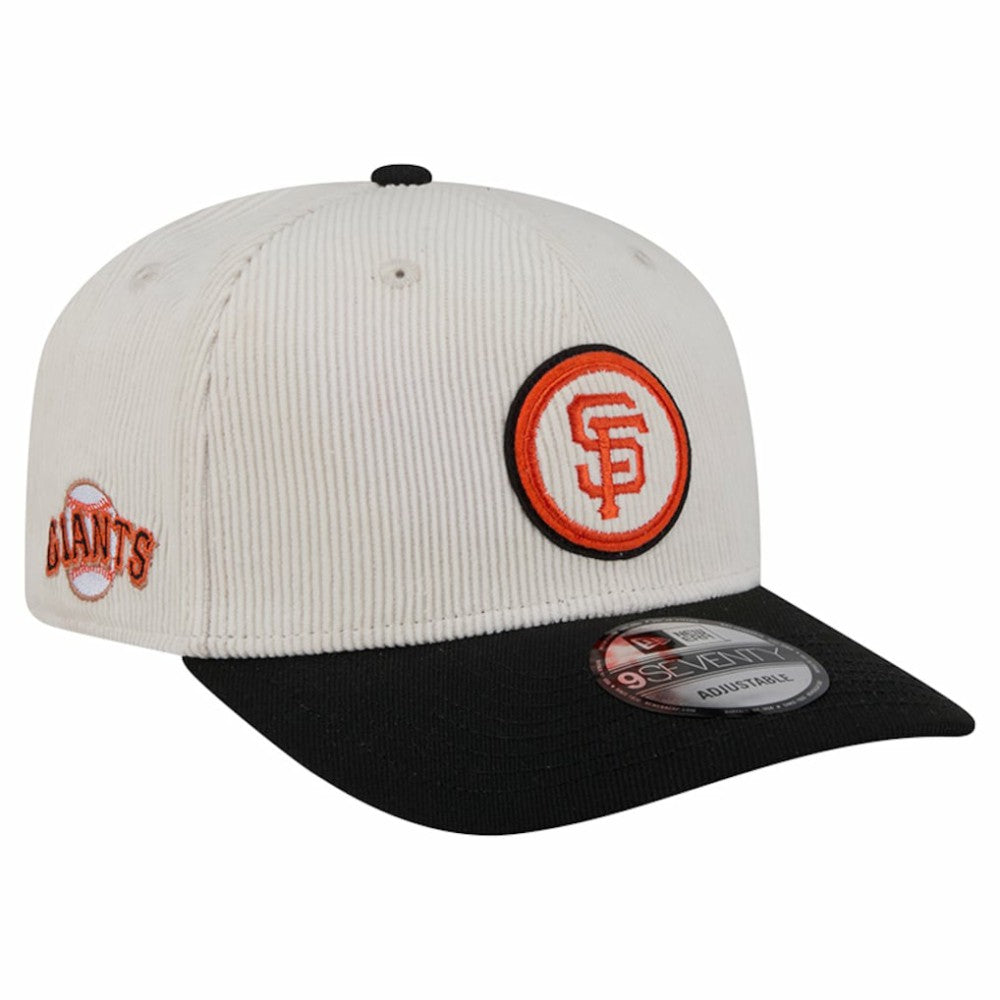 San Francisco Giants Loyal 9SEVENTY Adjustable Hat - Cream | New Era