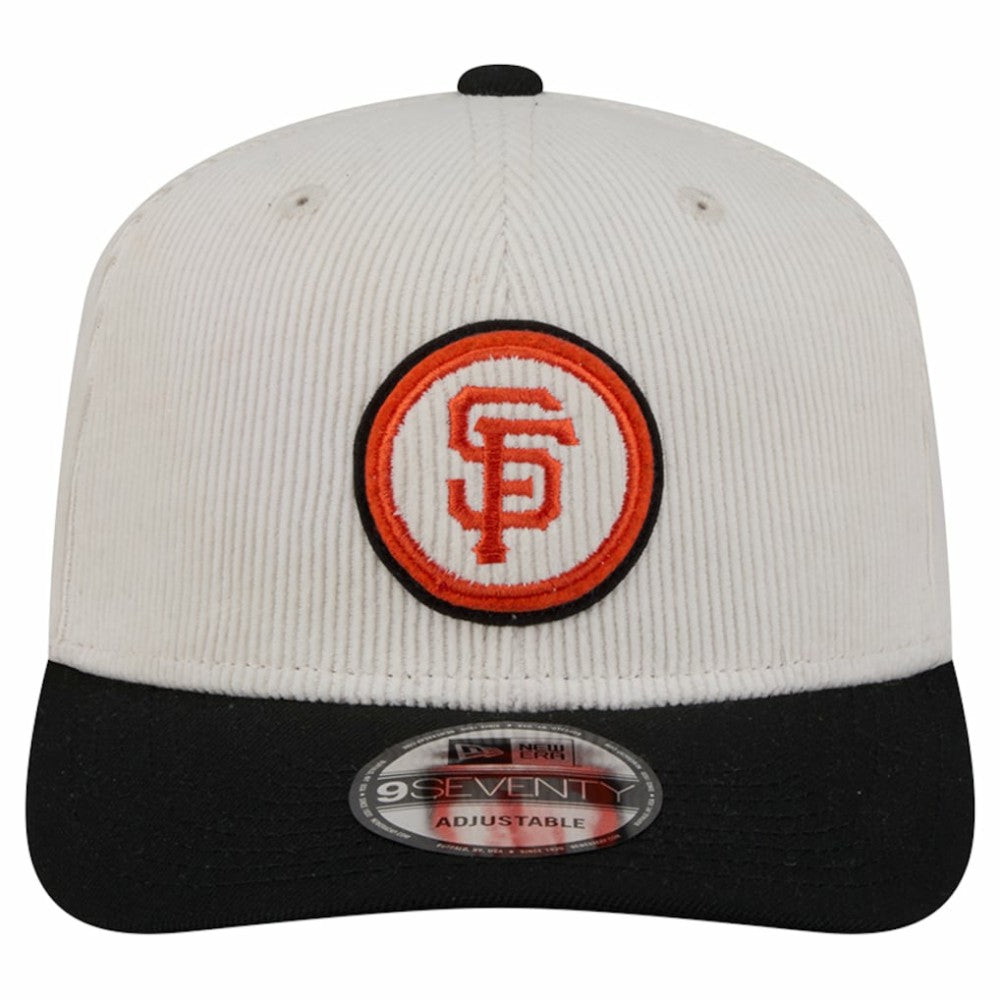 San Francisco Giants Loyal 9SEVENTY Adjustable Hat - Cream | New Era