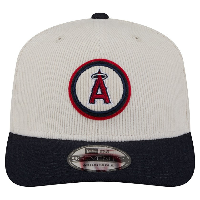 Los Angeles Angels Loyal 9SEVENTY Adjustable Hat - Cream | New Era