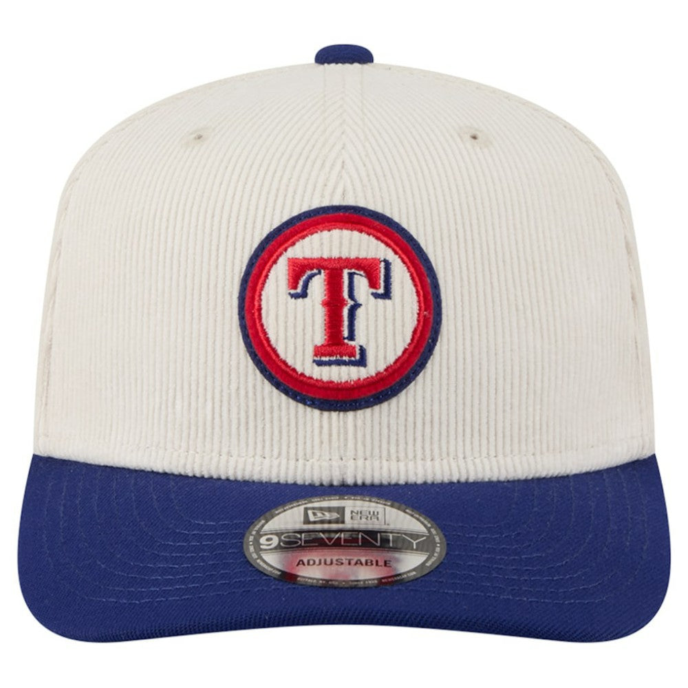Texas Rangers Loyal 9SEVENTY Adjustable Hat - Cream | New Era