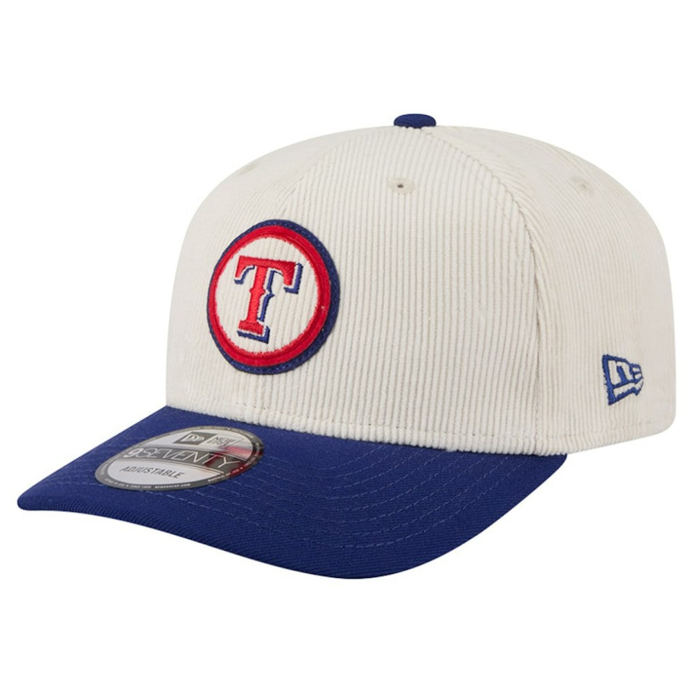 Texas Rangers Loyal 9SEVENTY Adjustable Hat - Cream | New Era