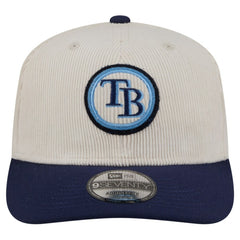 Tampa Bay Rays Loyal 9SEVENTY Adjustable Hat - Cream | New Era