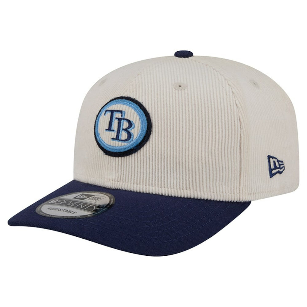 Tampa Bay Rays Loyal 9SEVENTY Adjustable Hat - Cream | New Era