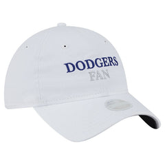 Los Angeles Dodgers Women's Team Fan 9TWENTY Adjustable Hat - White | New Era