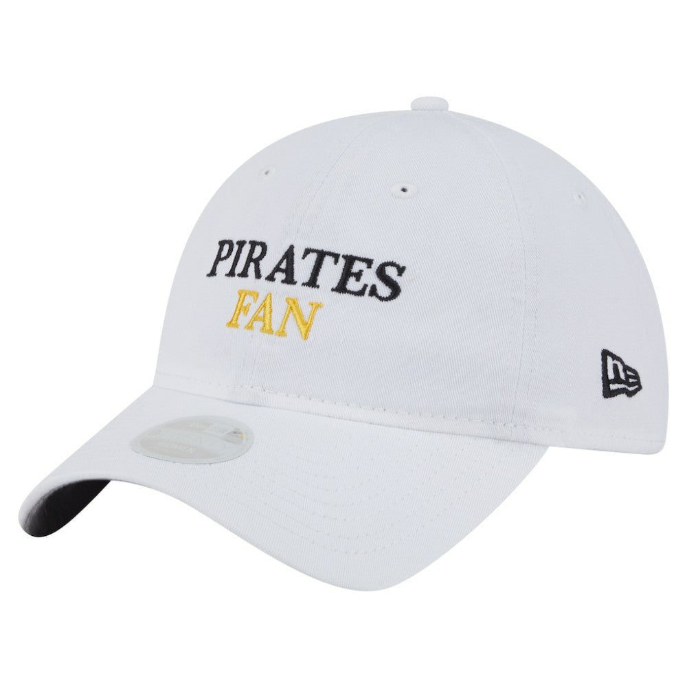 Pittsburgh Pirates Women's Team Fan 9TWENTY Adjustable Hat - White | New Era