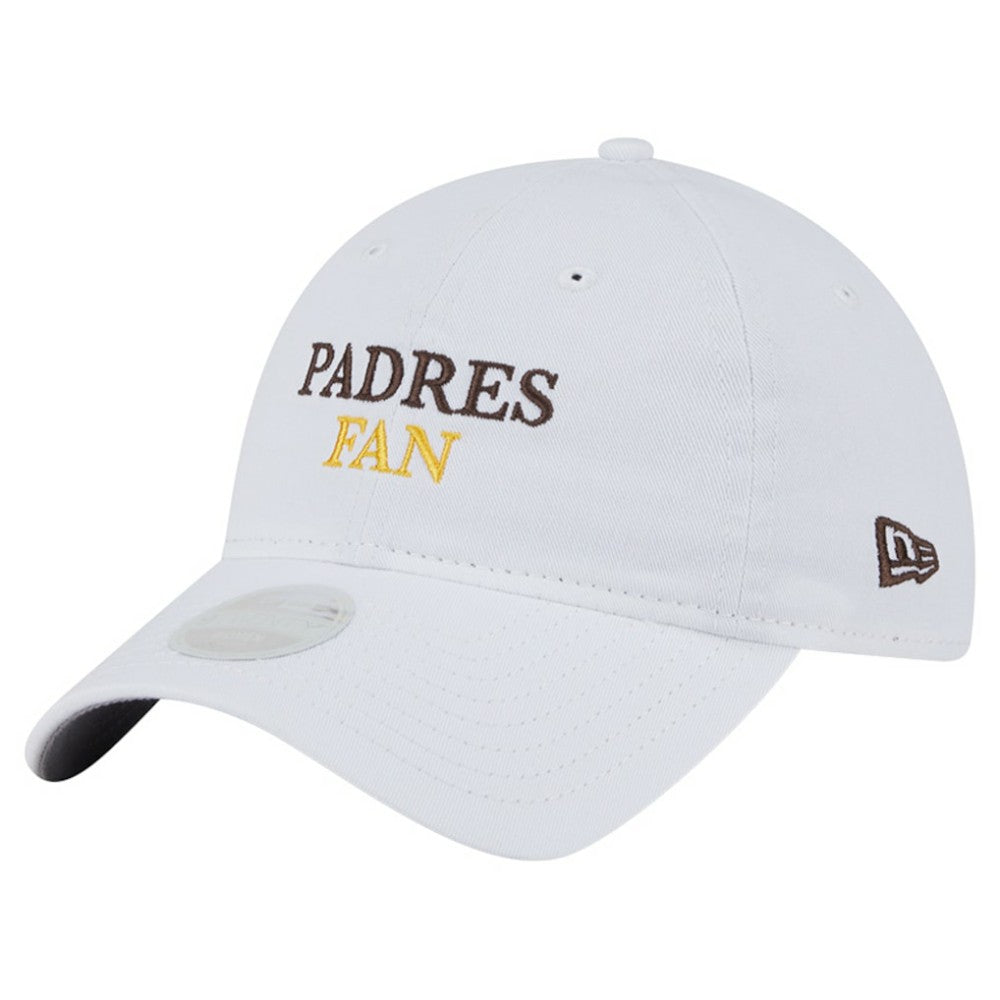 San Diego Padres Women's Team Fan 9TWENTY Adjustable Hat - White | New Era