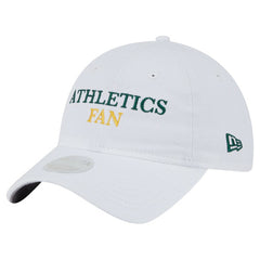 Athletics Women's Team Fan 9TWENTY Adjustable Hat - White | New Era