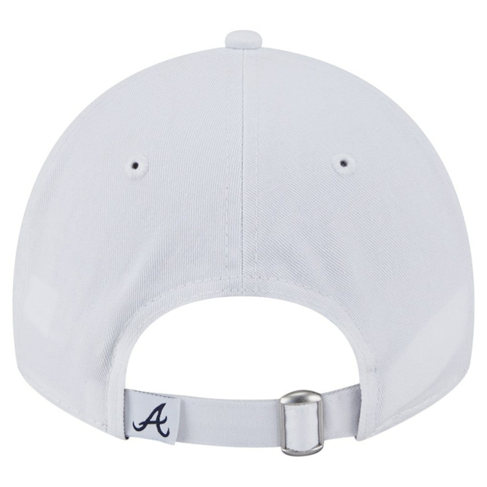 Atlanta Braves Women's Team Fan 9TWENTY Adjustable Hat - White | New Era