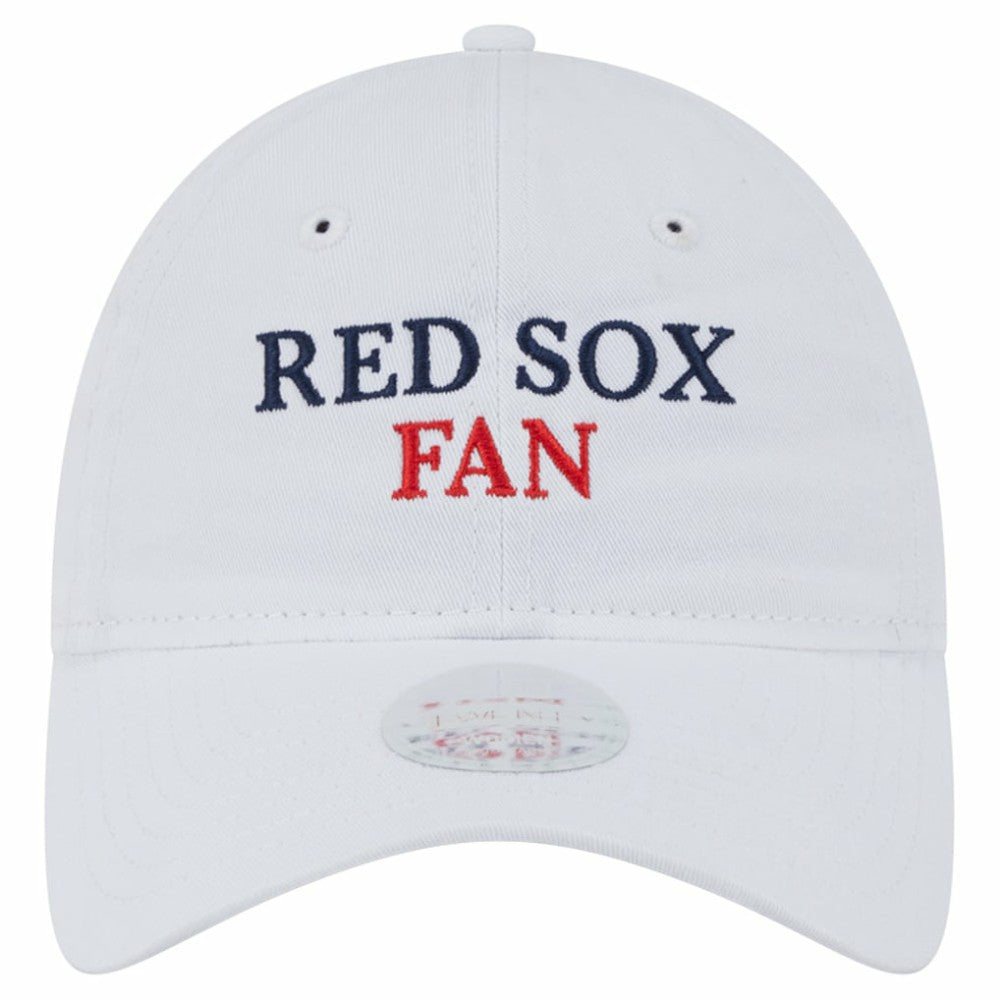 Boston Red Sox Women's Team Fan 9TWENTY Adjustable Hat - White | New Era