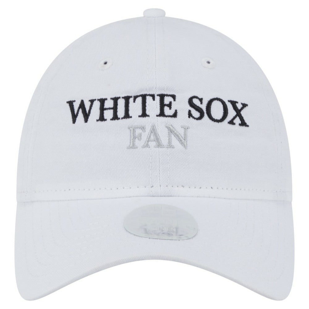 Chicago White Sox Women's Team Fan 9TWENTY Adjustable Hat - White | New Era