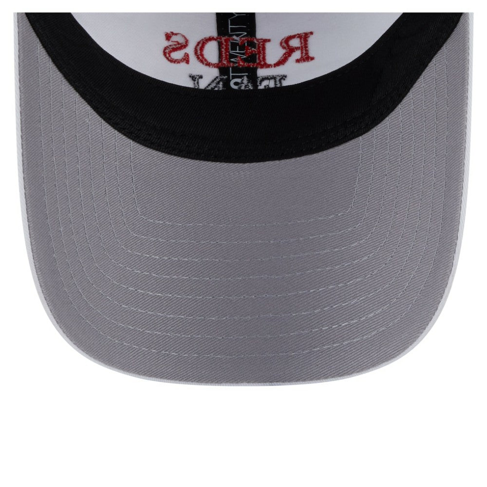 Cincinnati Reds Women's Team Fan 9TWENTY Adjustable Hat - White | New Era
