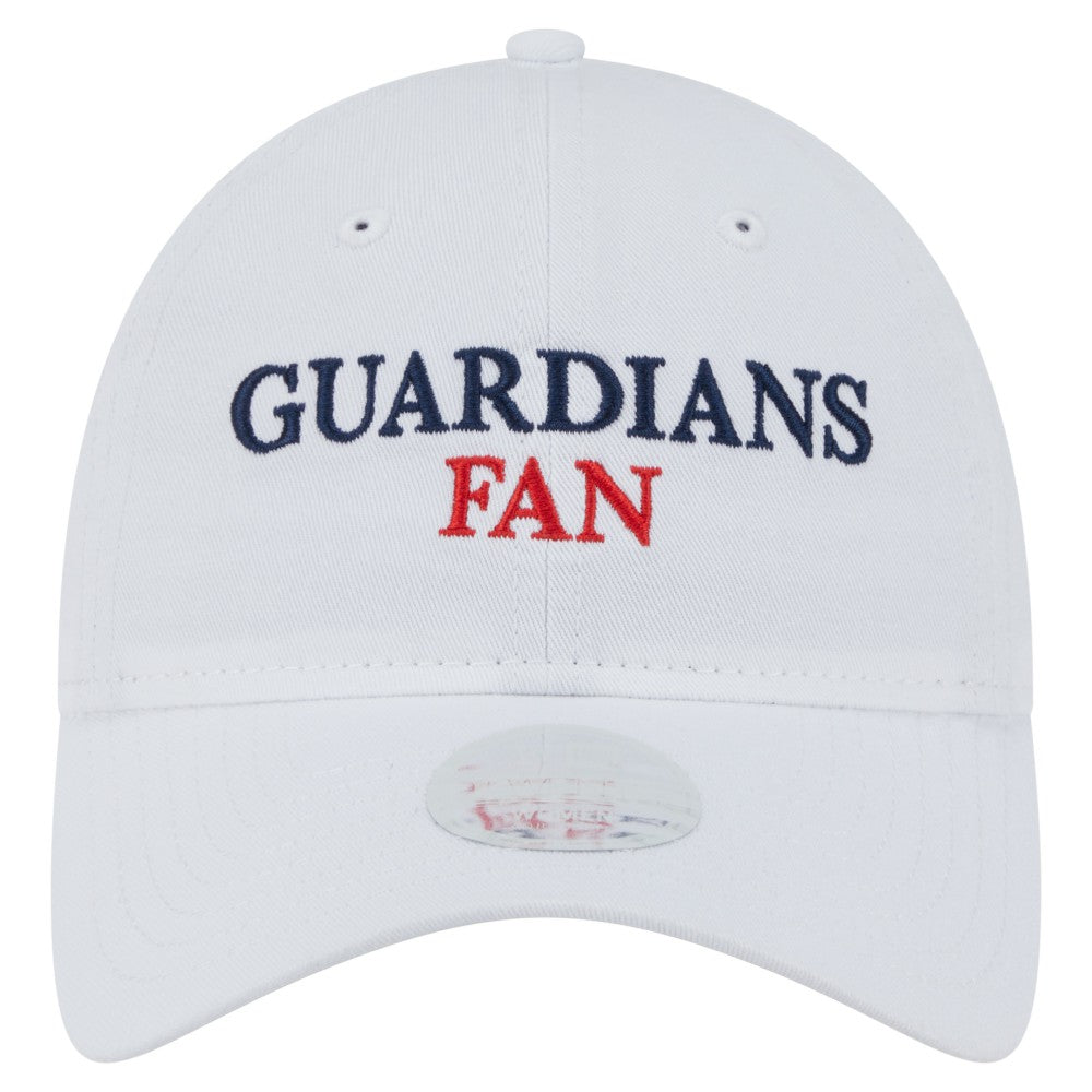Cleveland Guardians Women's Team Fan 9TWENTY Adjustable Hat - White | New Era